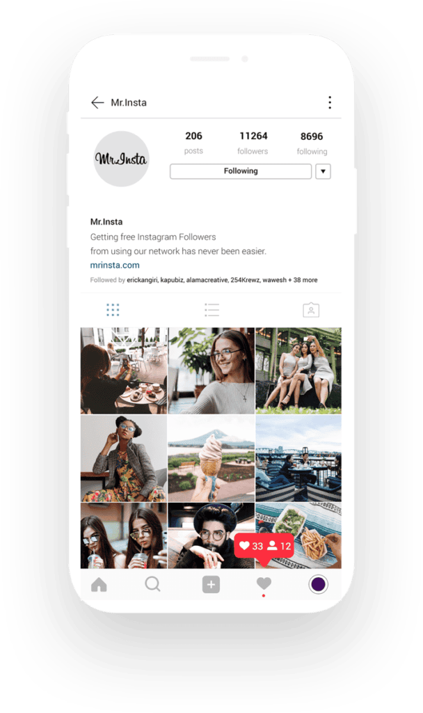 Mr. Insta on Mobile