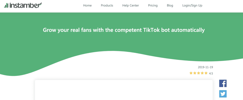 instamber tiktok bot