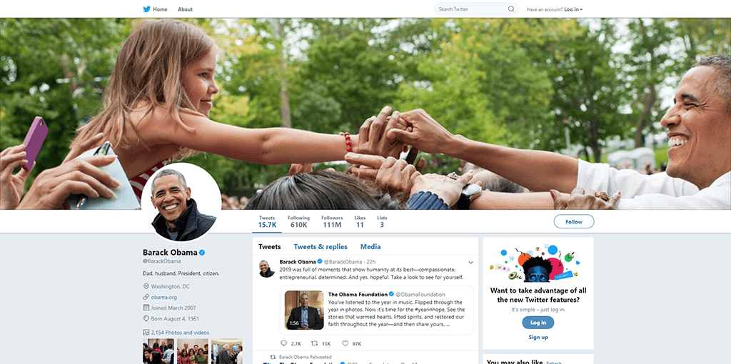 Barack Obama Twitter