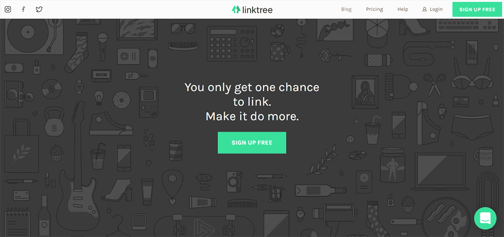 Linktree - link in bio tool