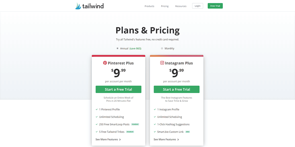 Tailwind - Pinterest