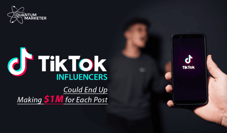 TikTok Influencers Could End Up Making $1M for Each Post
