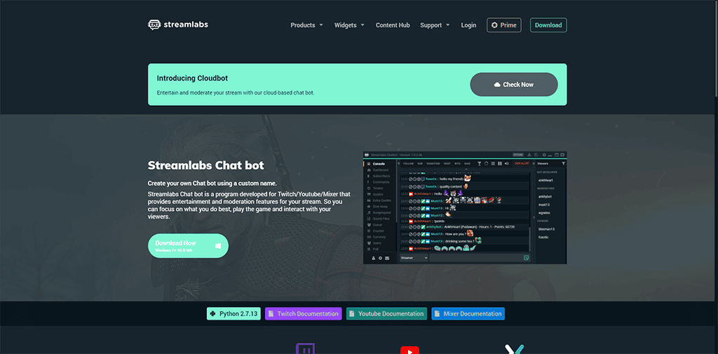 Streamlabs Cloudbot