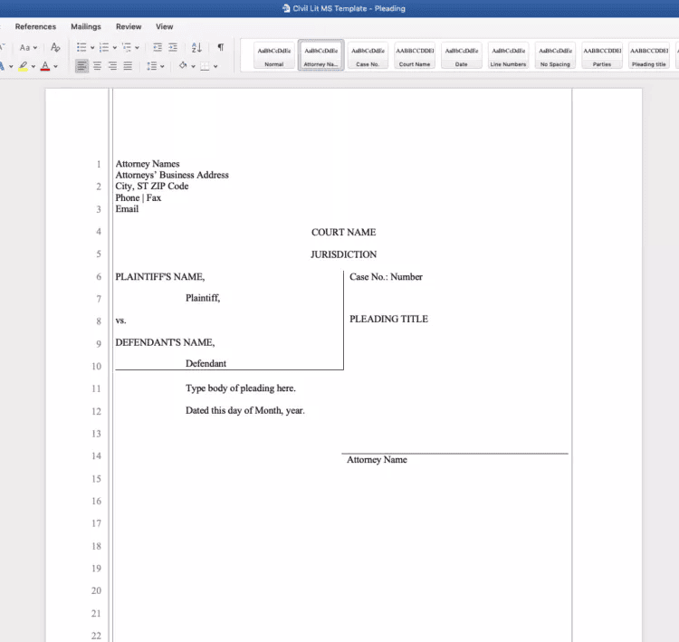 Templates