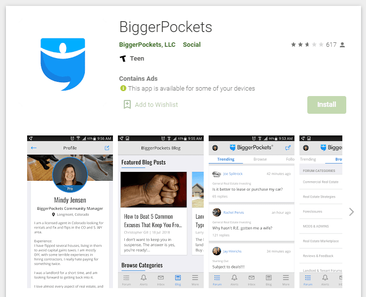 BiggerPockets Apps