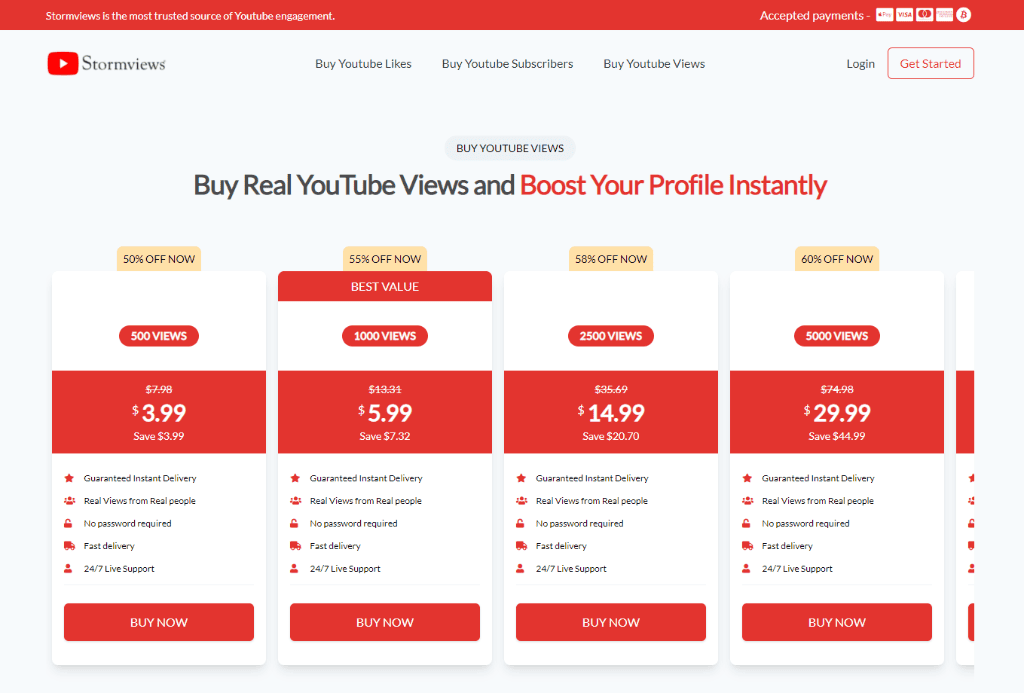Stormviews YouTube Views