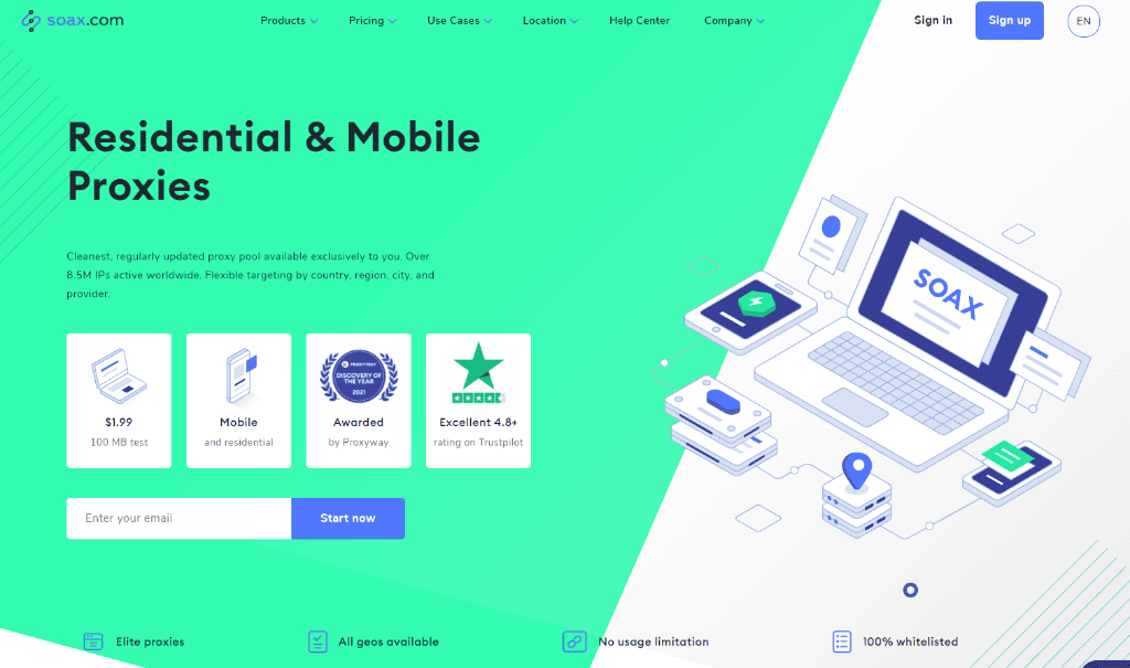 Soax Residential & Mobile Proxies